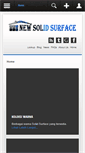 Mobile Screenshot of newsolidsurface.com